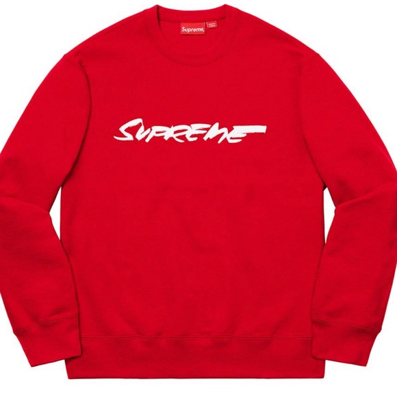 New Supreme Futura Logo Crewneck - Size Large - Picture 2 of 3